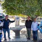 JAPAM entrega nuevo bebedero en la Secundaria General Teatro de la República en comunidad de Buenavista Palma de Romero